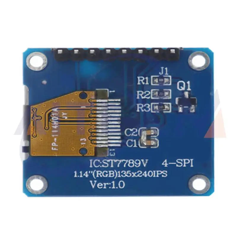 Aitexm 1.14 Polegada ips módulo de exibição oled tela lcd 135*240 rgb tft para arduino st7789 placa lcd spi cor cheia hd oled 8pin diy