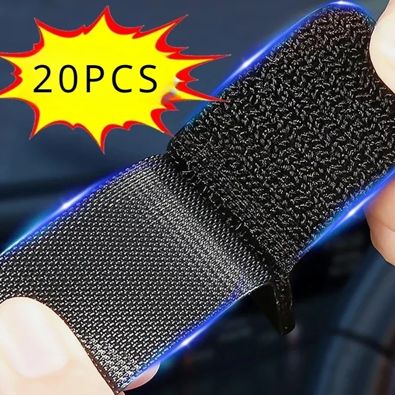 Almohadillas para alfombras de coche, cinta adhesiva para velcro, almohadilla para salpicadero, costura, pegatinas fijas de doble cara, parche de fijación, alfombrilla para suelo, artes DIY