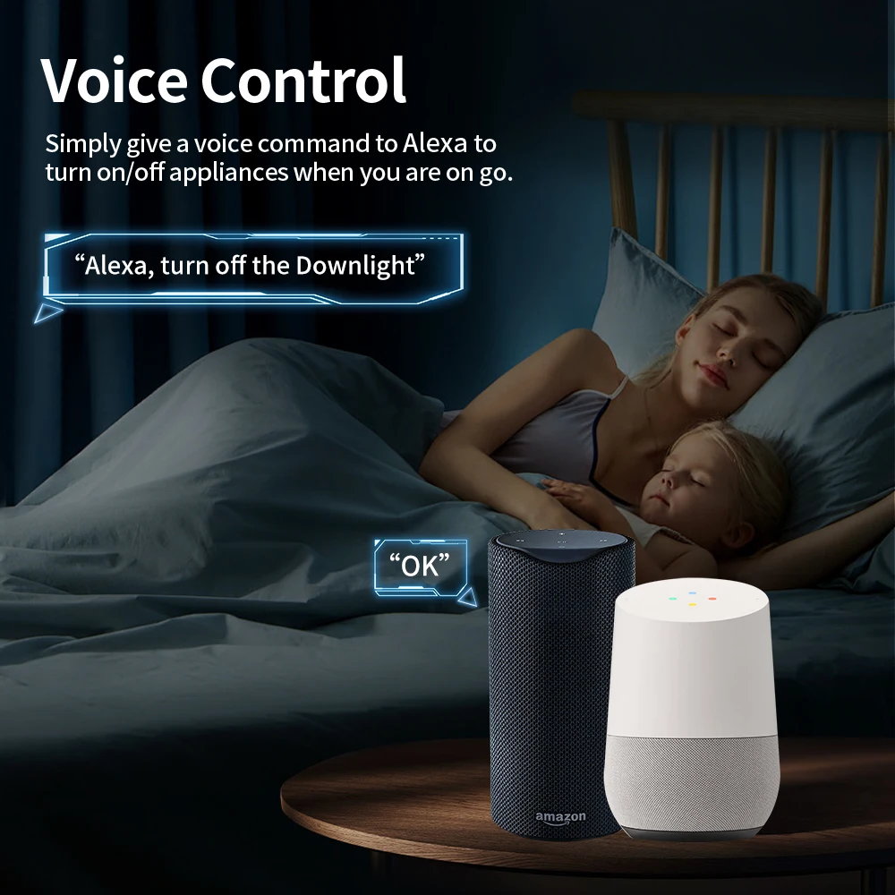 TNCE Tuya Wifi/Zigbee3.0 enchufe inteligente enchufe de la UE 16/20A Monitor de potencia Control remoto aplicación Smart Life Control remoto Alexa