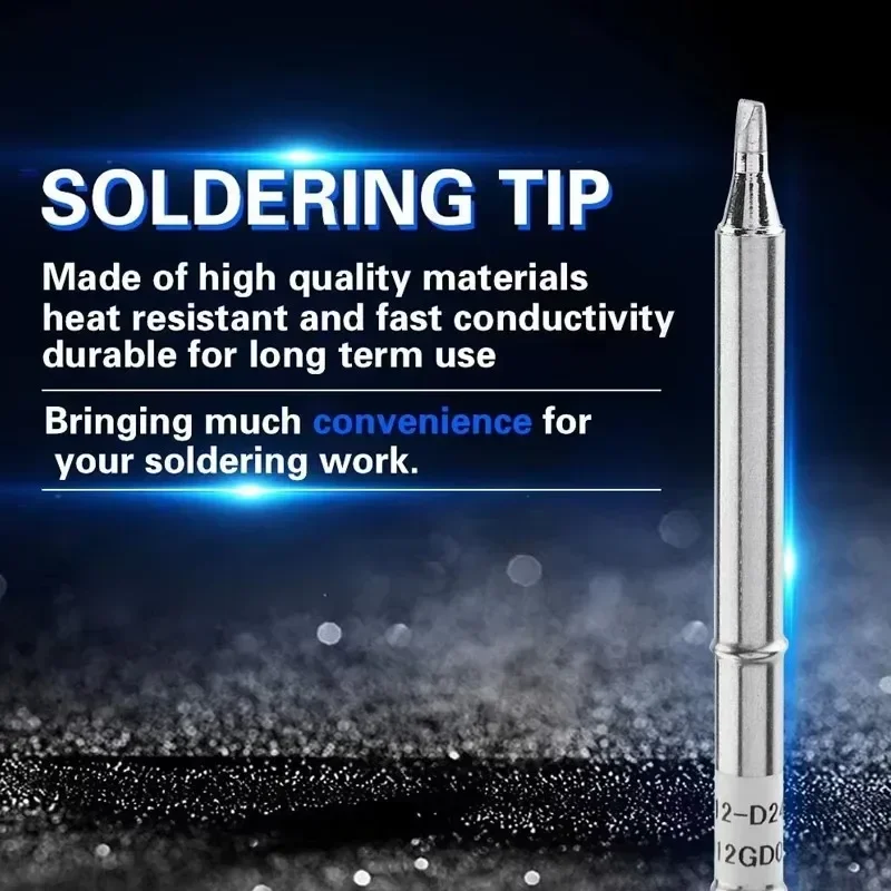 T12 soldering iron tip T12 series soldering iron tip T12-KU K D24 ILS J02 for Hakko FX951 STC STM32 OLED soldering station solde