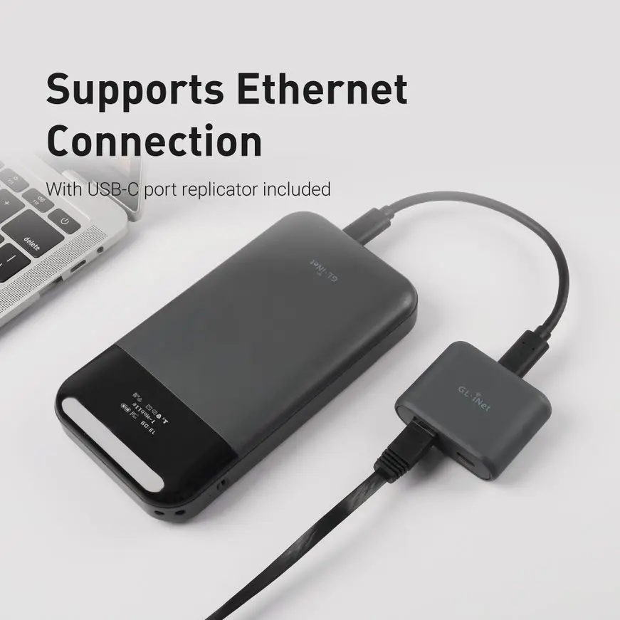GL.iNet MUDI V2 (GL-E750V2) 750Mbps 1TB Max MicroSD with OpenWrt 4G LTE Router