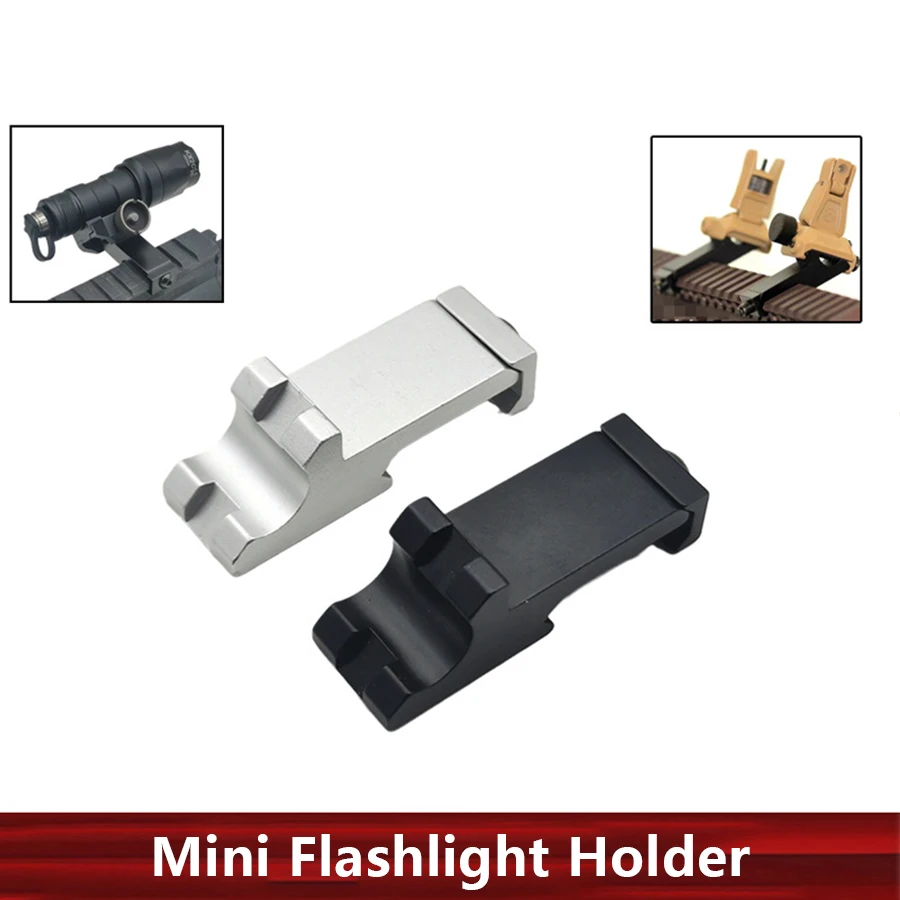 45 graden hoek offset zijadapter RTS 20 mm railwapen tactische zaklamp laser scope mount jachtgeweer
