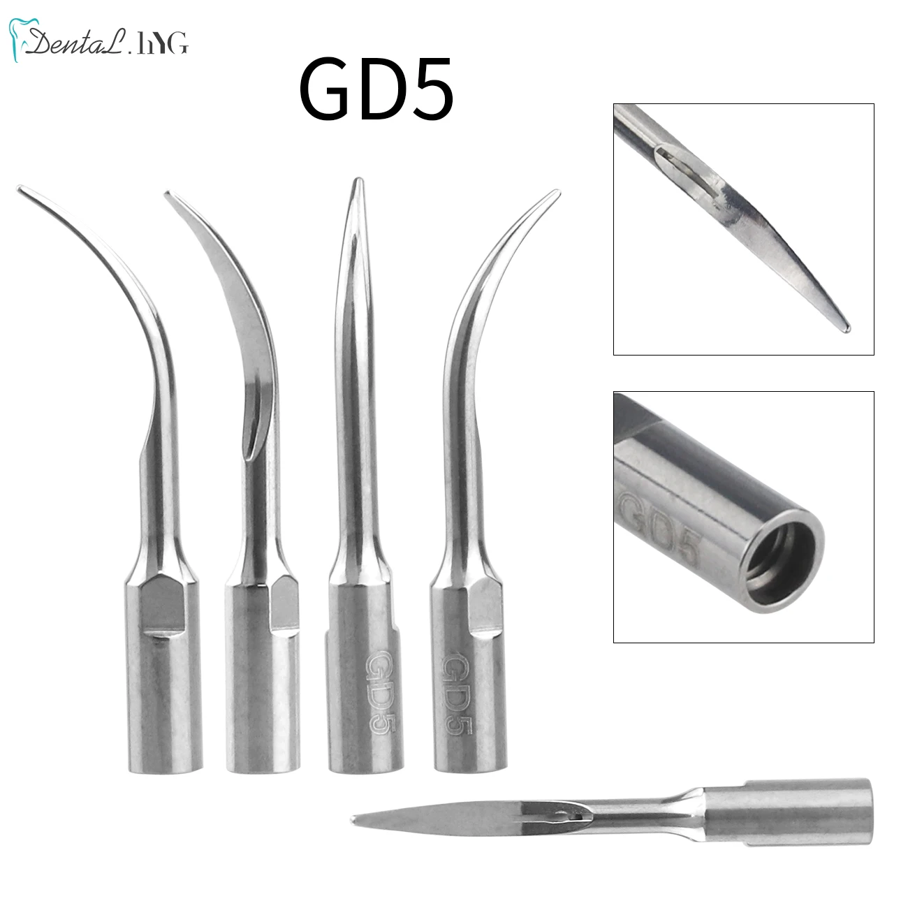 5Pcs Dental Ultraschall Scaler Spitze Skalierung Parodontologie Endodontie Fit EMS Specht Zähne Bleaching Werkzeuge