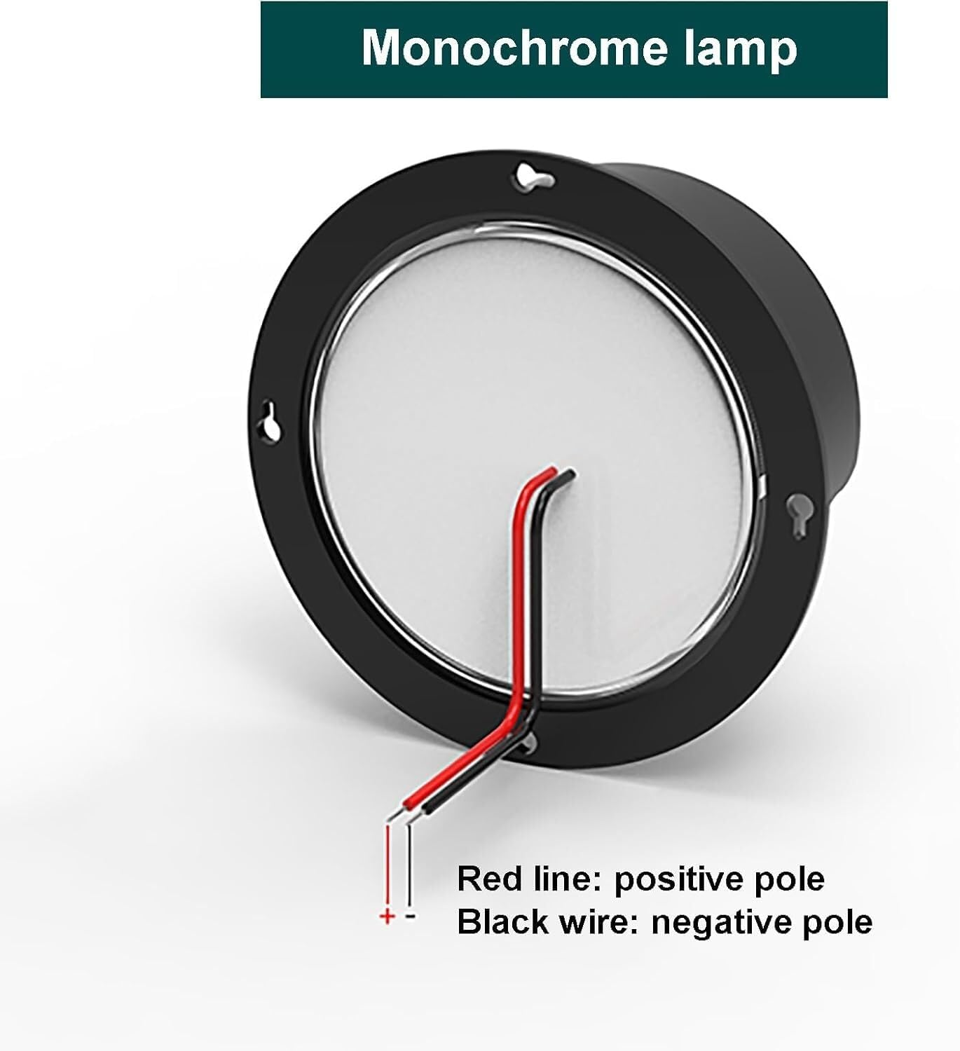 Traffic Light 125mm | Red Yellow Green LED Traffic Light | PC Housing | DC 12V | 125mm Diameter| IP65