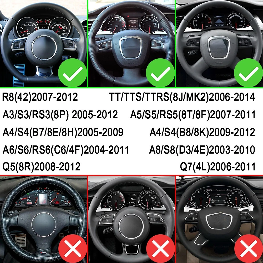 Lái Ô Tô Mái Chèo Mở Rộng Sang Số Cho Xe Audi A4 B8 A3 8P S3 A5 A6 S6 C6 Q5 A8 r8 TTS MK2 8J Avant DSG Tạo Kiểu