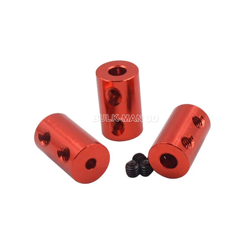 알루미늄 경질 샤프트 커플링 모터 커넥터 커플러, 스텝퍼 모터 3D 프린터용, D12L20, 2mm, 2.3mm, 3mm, 3.17mm, 4mm, 5mm, 6mm