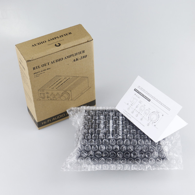 AK-280 Leistungsverstärker 12V Heißverkaufter Mini-Leistungsverstärker