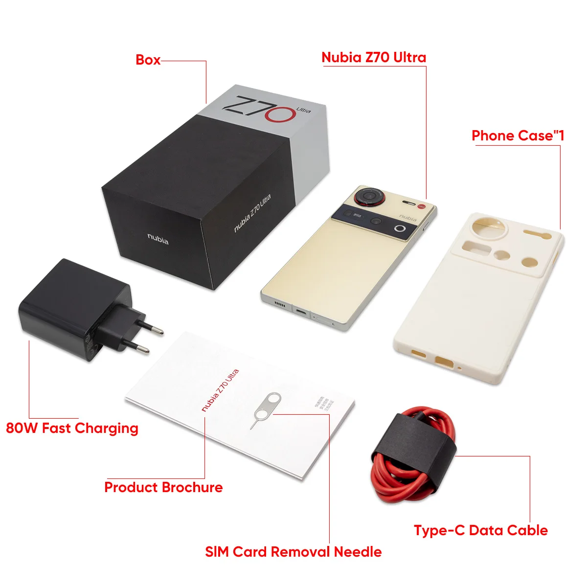Versión Global Nubia Z70 Ultra NX733J 5G Smartphone Snapdragon 8 Elite 6,85 "144Hz Pantalla AMOLED 6150mAh 80W Carga Rápida IP69