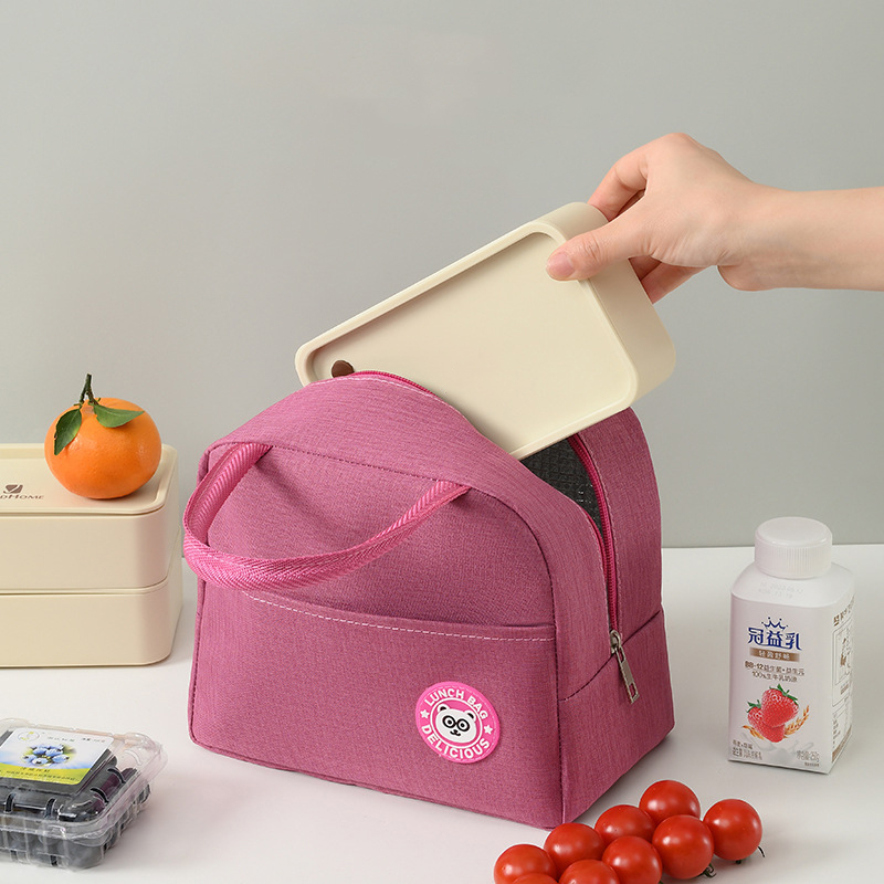 Bolsas de almuerzo de cerveza a la moda para niños, bolso de gran capacidad, fiambrera para bebidas de Picnic, bolsa térmica, bolsas de comida portátiles para oficina al aire libre
