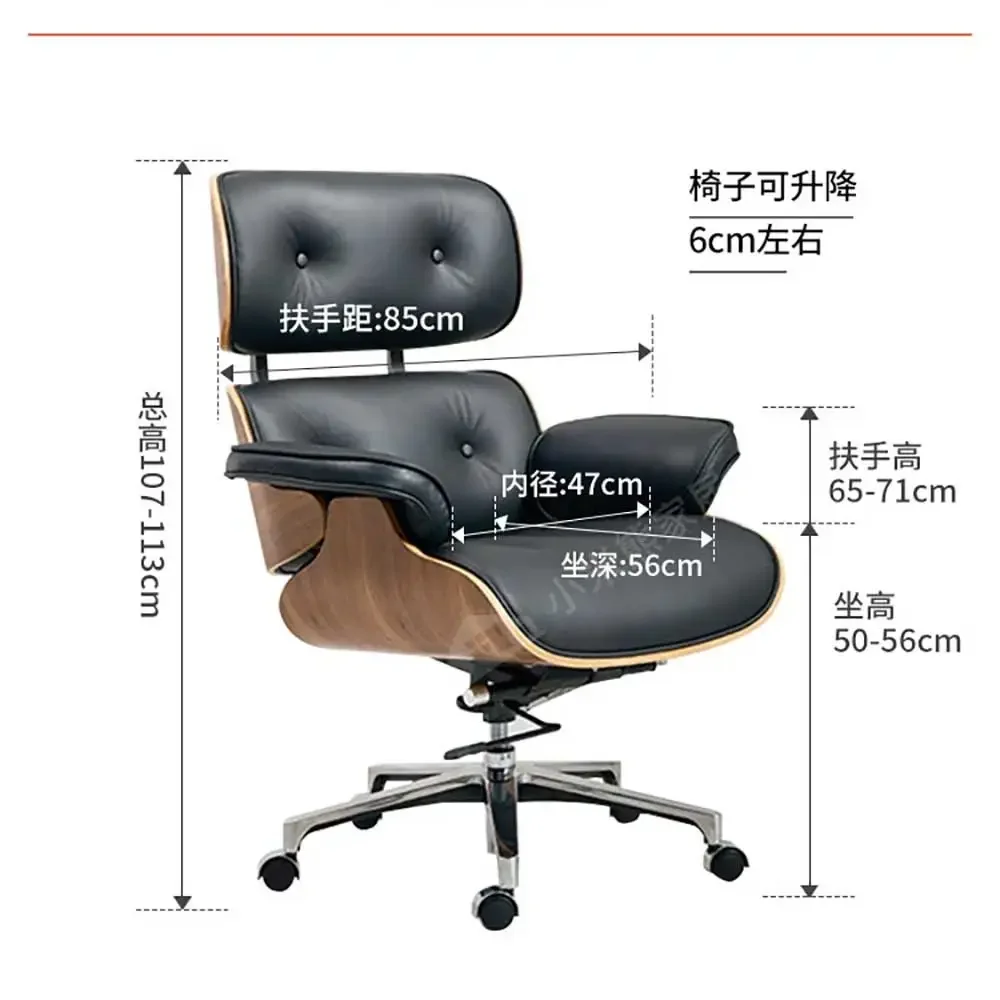 Silla de oficina con diseño de ruedas silenciosas, Soporte Lumbar para la espalda, trabajo moderno, cómoda