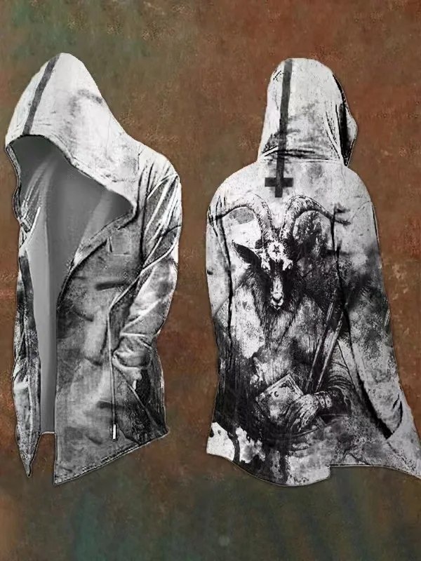 Universo abstrato europeu e americano retro impressão primavera e outono masculino 3d impressão digital solto moletom com capuz cardigan ja