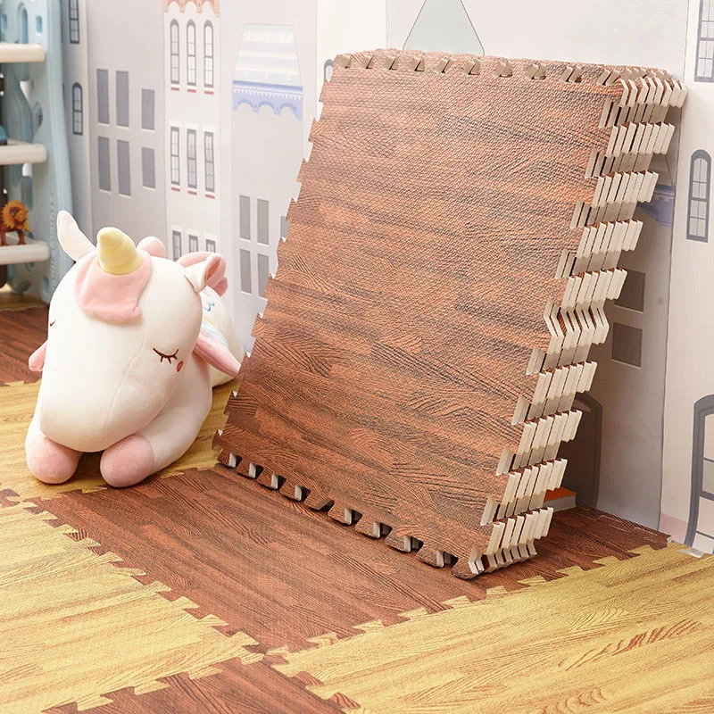 16 Chiếc 30X30Cm Thảm Chơi Xếp Hình Thảm Cho Bé Chơi Game Thảm Hạt Gỗ Trò Chơi Thảm Chơi Cho Bé thảm Cho Tầng Trẻ Em Thảm Ghép Hình Thảm
