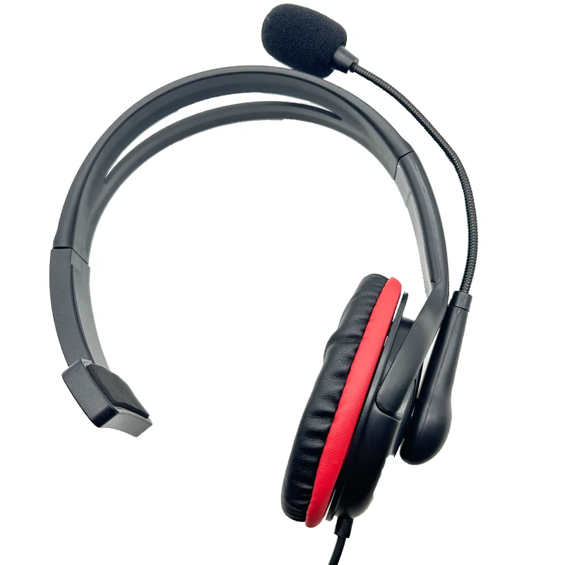 Headphone Single side Earpiece Headset Mic Noise Cancelling PTT For Kenwood Walkie Talkie Baofeng UV-5R UV-82 BF-888S UV-13 PRO