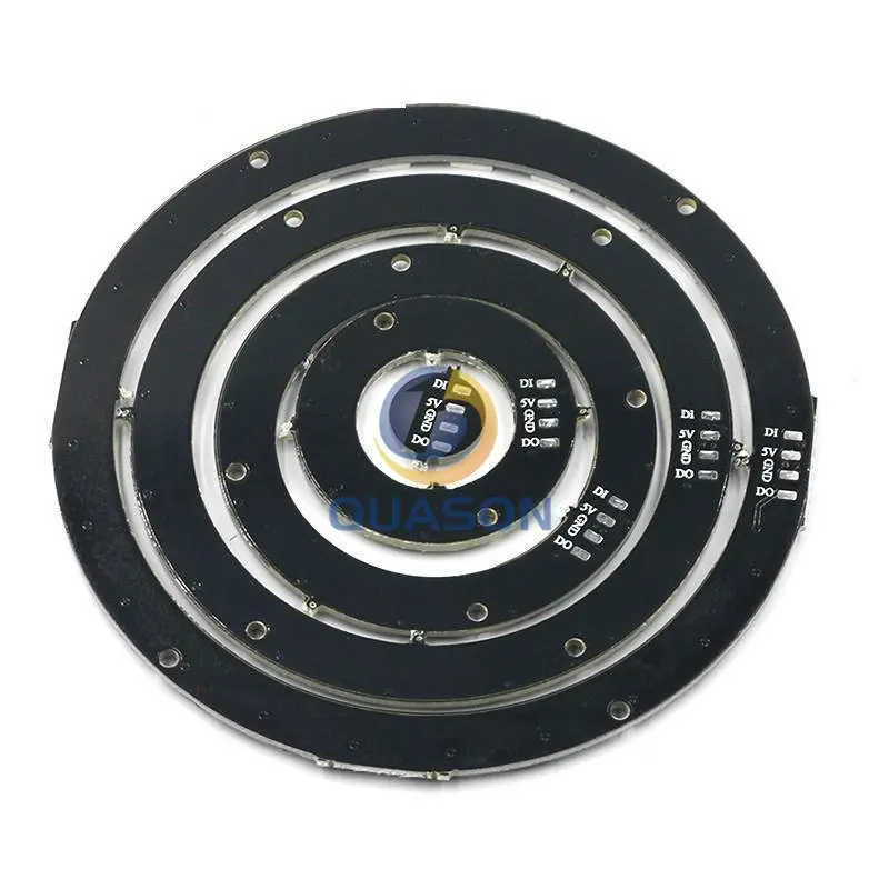 4 8 12 16 Kênh WS2812 WS2812B WS 2811 5050 RGB Đèn LED Bảng Điều Khiển Module 5V 1Bit 4Bit 8Bit 12Bit 16Bit 24Bit LED Rainbow Chính Xác
