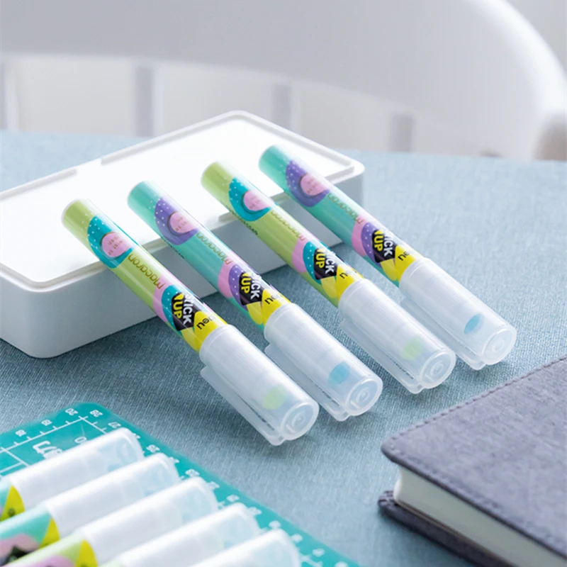 DELI ปากกาสไตล์กาว Stick ความหนืดสูง Glutstick กาวแข็งสติกเกอร์กระดาษเครื่องเขียนอุปกรณ์สํานักงาน