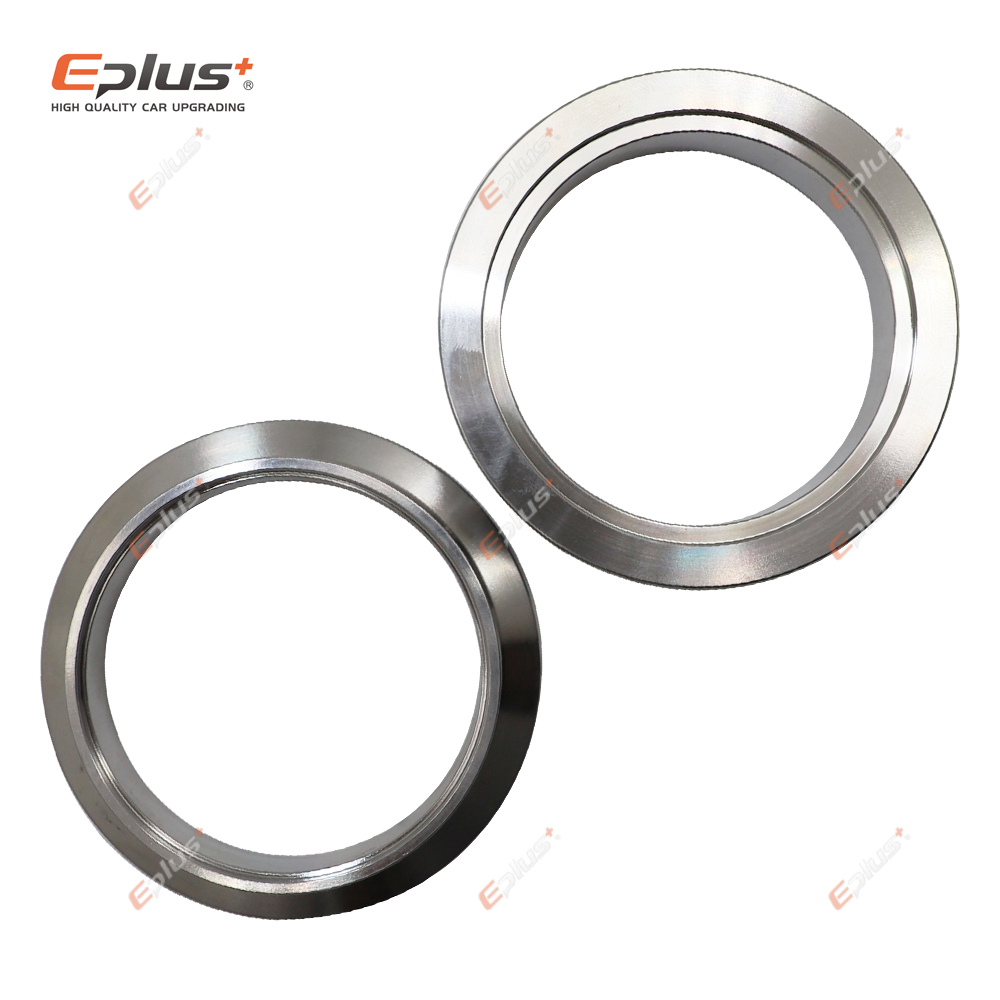 Eplus-abrazadera de banda en V de acero inoxidable 304 para coche, tubo de escape Turbo, abrazadera de banda en V, brida macho y hembra, Kits de abrazadera en V universal