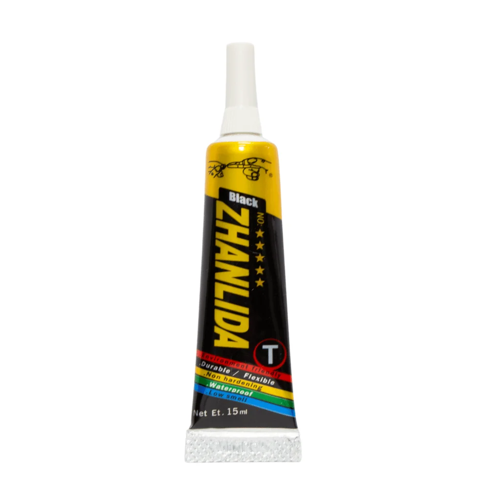 Loud Speaker Repair Glue Foam Side Dust Cap Rubber Edge Cone Basin Strong Adhesive 15/50/80ML Black / Transparent