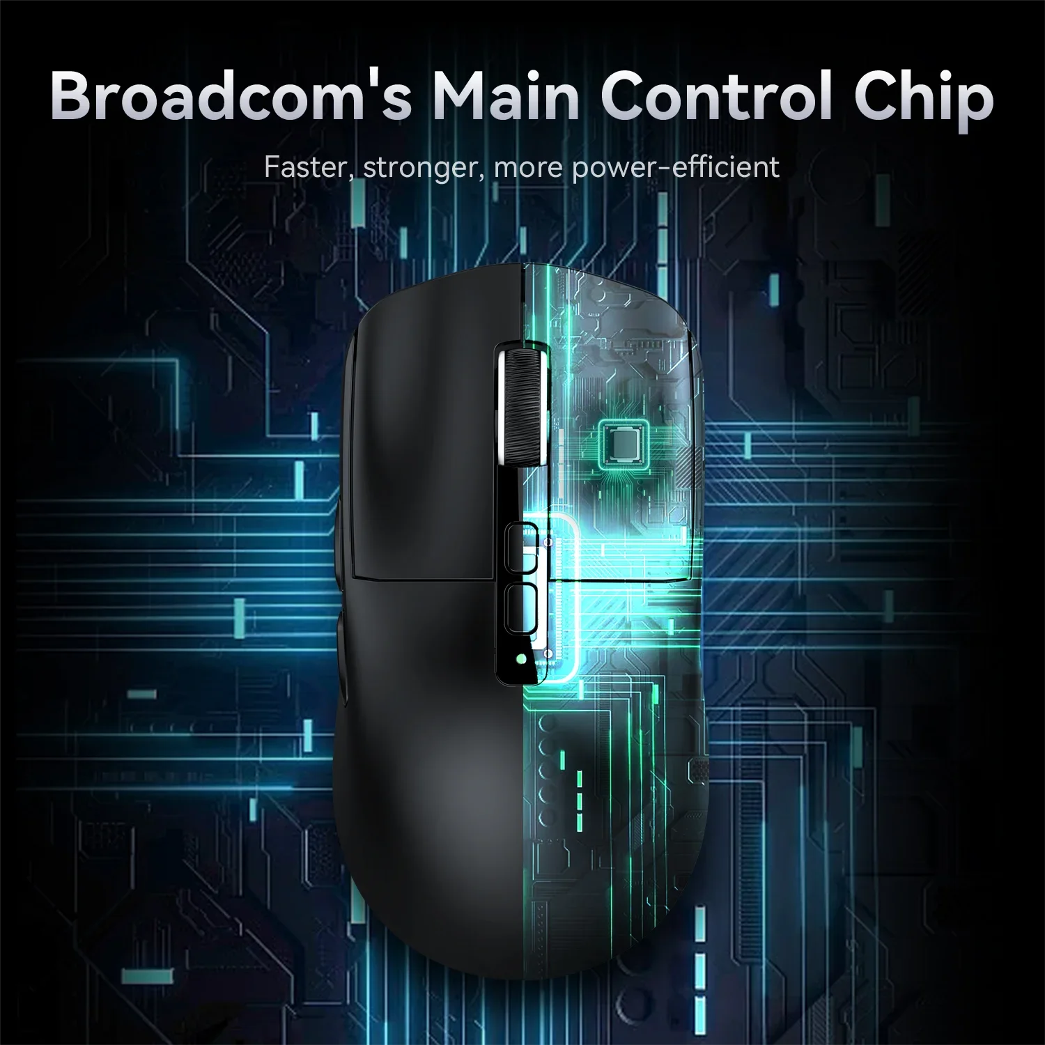 Mouse da gioco Attack Shark X6 PixArt PAW3395, connessione tri-modale Bluetooth, base di ricarica magnetica RGB Touch