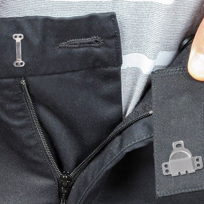 Metal Hand Sewn Pants Hook Invisible DIY Sewing Cloth Tool Fastener Connector Waist Buckles Hooks Sewing Decoration Accessories