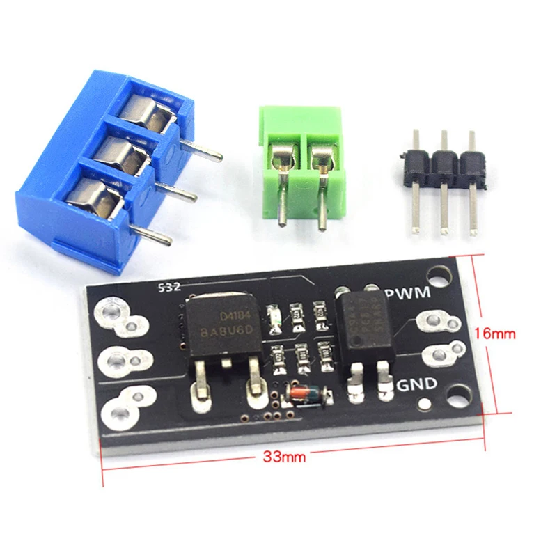 1/5/10Pcs FR120N LR7843 AOD4184 D4184 Isolated MOSFET MOS Tube FET Module Replacement Relay 100V 9.4A 30V 161A 40V 50A Board