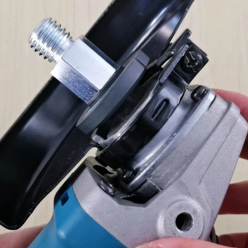 Adaptador de amoladora angular 5/8 "11 3/8" 16 M14-M10Thread Converter interfaz conector tornillo biela tuercas ranurado 125 150 tipo
