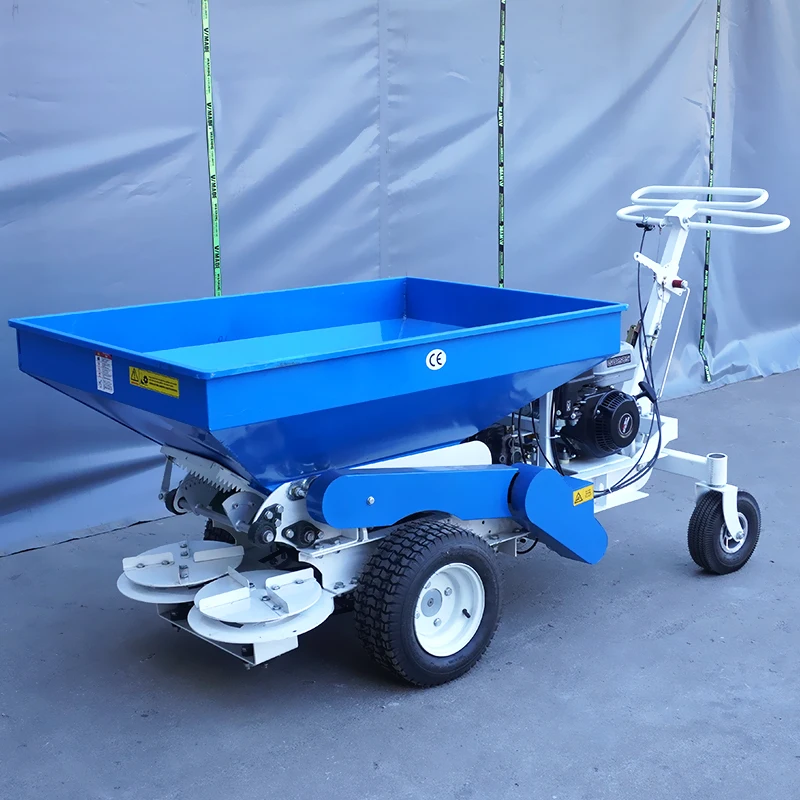 Customized Self-propelled Dual-purpose spreader Wide-area rotary lawn feed spreader Automatic fertilizer spreader