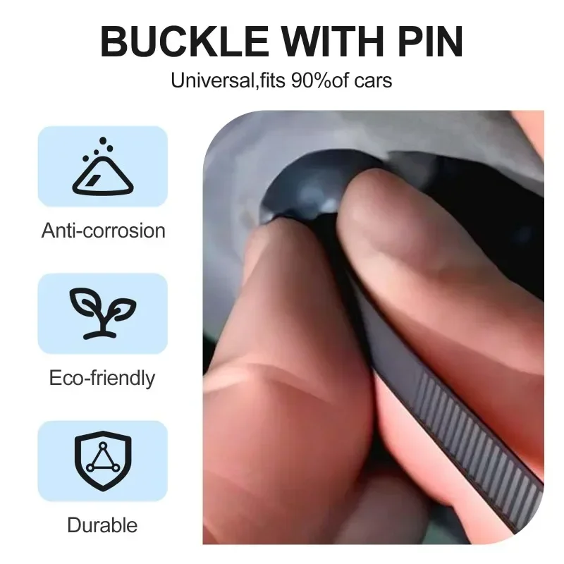 Multi-Purpose Self-locking Nylon Cable Tie Multi-Purpose Car Fender Engine Guards Underbody Panel Retainer Strap Set Screw Clips