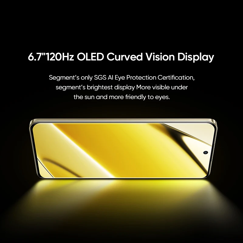 Globalna wersja realme 13 Pro Plus 5G Smartphone Snapdragon 7s Gen 2 120 Hz Curved Vision Display 80 W SUPERVOOC Charge AI Imaging