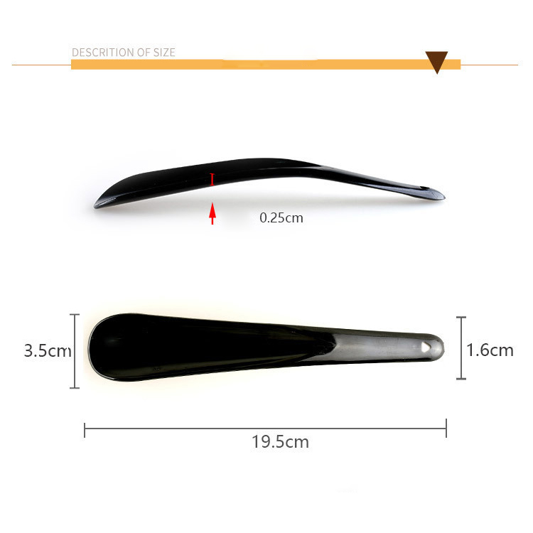 Lightweight Plastic Shoehorn with Travel Shoe Horn Helper for Men Women-Kids Aid Accessories Portable for Seniors