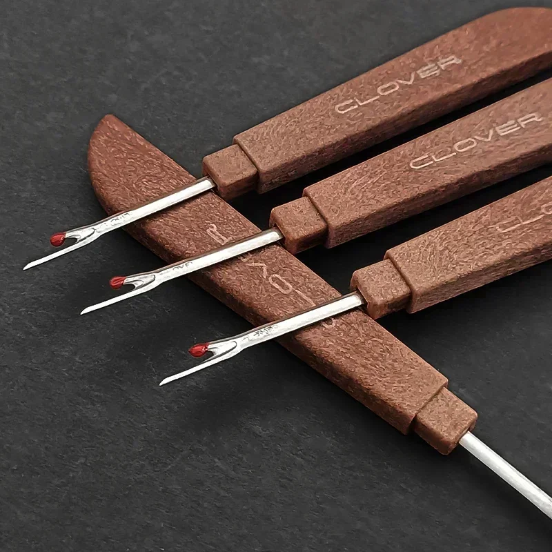 Steel Thread Cutter Wooden Plastic Handle Seam Ripper Stitch Removal Knife Needle Art Sewing Tools DIY Sewing Accessories