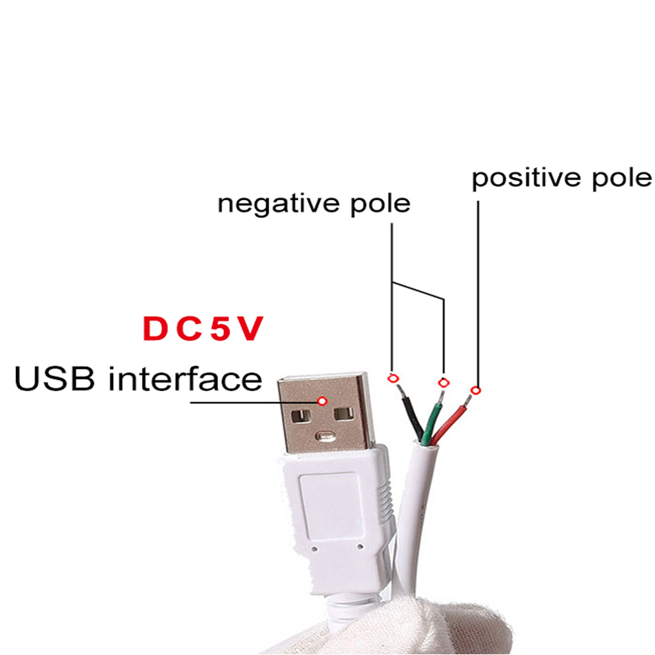 DC 5V LED Dimmer USB Port Netzteil Linie Dimmen Farbe-passenden Verlängerung Kabel Mit ON OFF Schalter adapter Für LED Glühbirne