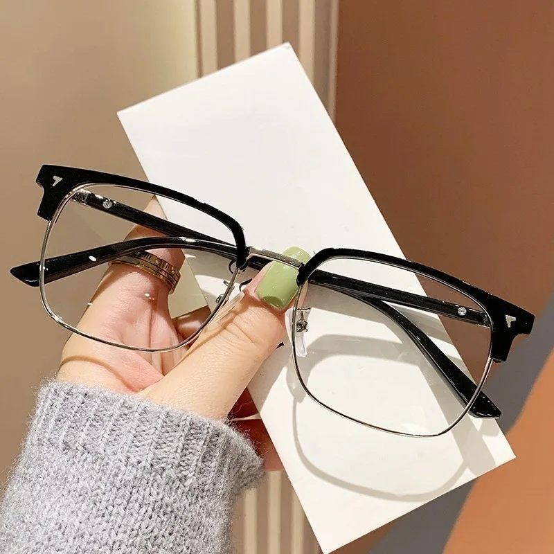Gafas antiradiación vintage unisex para mujeres y hombres Gafas anti-azules y antifatiga