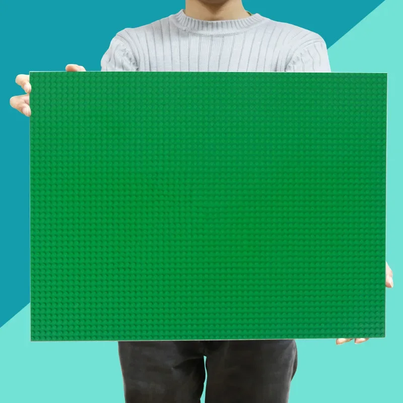 48x64 kropki klasyczne klocki tablica podstawowa, DIY montowane klocki ścienne kompatybilne z markowymi zabawkami prezentowymi dla dzieci