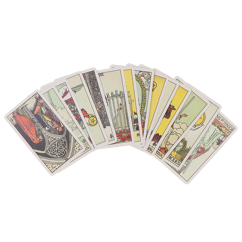 Cartas de baraja de Tarot originales, 1909, Rider Waite Smith, juego de mesa de adivinación, 1909