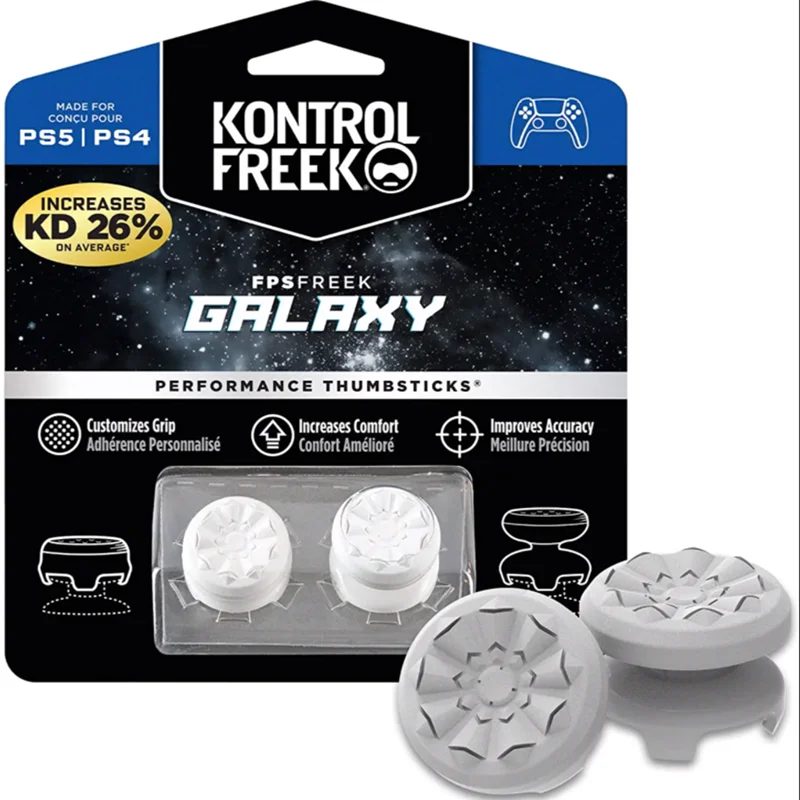 Freek Galaxy FPS dla Playstation PS4 High-Rise Analog Stick PS5 Joystick Controller Performance Command Stick Game Silikonowa nasadka