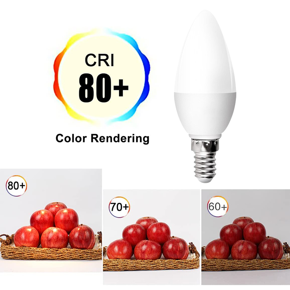 10 stks E27 E14 Led Lamp 220 V Kaars Lamp Spaarlamp 3 W 6 W 9 W 12 W Led Kroonluchter Licht Spotlight Led voor Huisdecoratie