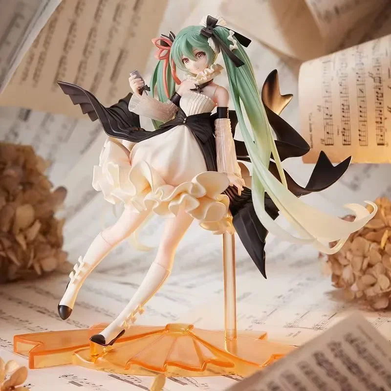 Lindo Hatsune Miku Estuche coleccionable Widget Figura de anime 14 ~ 25 cm