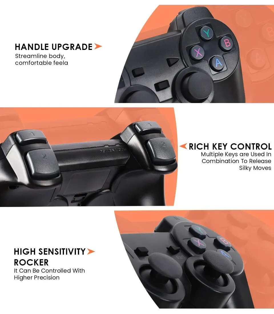 子供向けレトロビデオゲームコンソール,ワイヤレスコントローラー,TVエミュレーター,X2プラス,4Kプレーヤー,50000ゲーム,GD10 Pro, 3D, HD,ギフト,256G