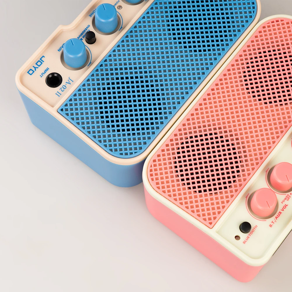 JOYO JA-02 II Đàn Guitar Mini Khuếch Đại Kênh Đôi Sạch Sẽ & Overdirve Tác Dụng Guitar AMP Với Bluetooth 5.0 AUX Connetor