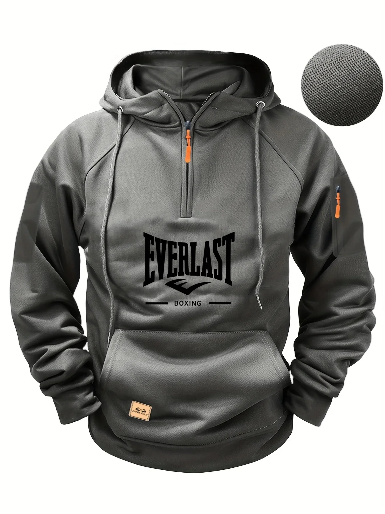 Nueva sudadera con capucha de hombre de alta calidad con cremalleras y múltiples bolsillos en 2025. Sudadera con gorro polar para hombre, moderna y informal.