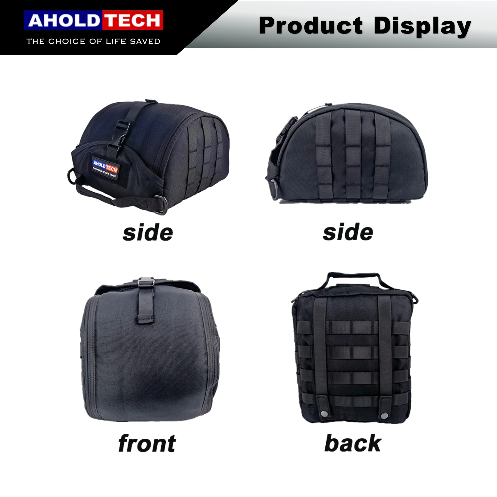 Aholdtech ของแท้กระเป๋าเก็บหมวกกันน็อคยุทธวิธีสําหรับพกพาหมวกกันน็อค MICH Wendy อย่างรวดเร็ว