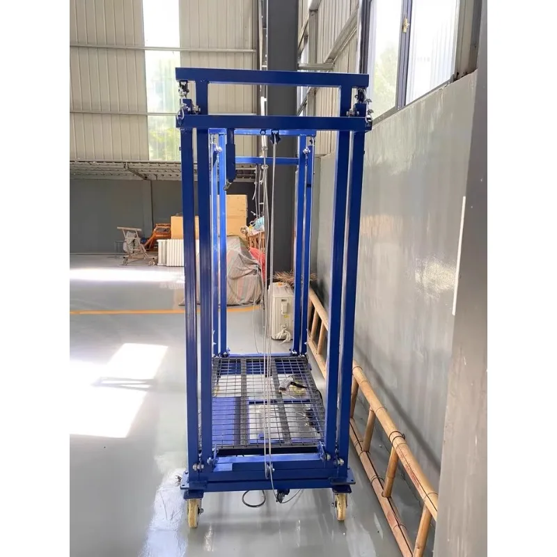 Heavy Duty Electric Scaffolding 4-12M Working Height 500KG Load Capacity Industrial Lifting Equipment For Workshop Use