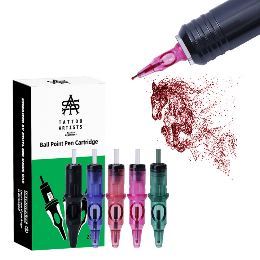 5/10/20pcs Tattoo Patrone Nadeln Kugelschreiber Zeichnung für Tattoo Stift Maschine Tattoo Design Lieferung