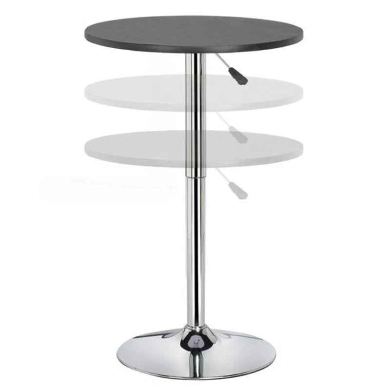 Mesa giratória com altura de balcão, pub ajustável, bistrô, bar, mesa de café, moderna dos EUA