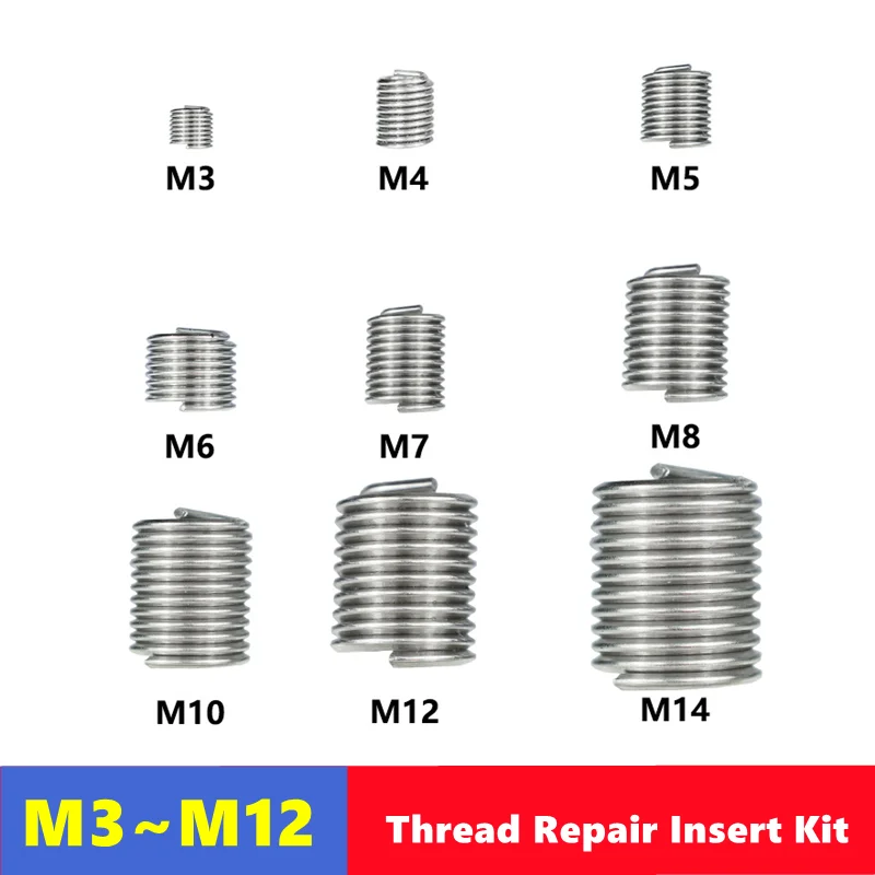 140 Mảnh Thiết Lập Phần Cứng Fastener Vít Công Cụ Sửa Chữa M3/M4/M5/M6/M8/M10/M12