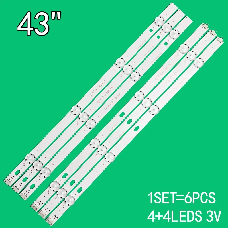 Striscia di retroilluminazione a LED per 43UH610V 43UH619V 43UH603V 43UF6407 43UF6400 43LH604V 43UH610A 43UH6030 43LH60_FHD_A Tipo UF64_UHD_A SSC