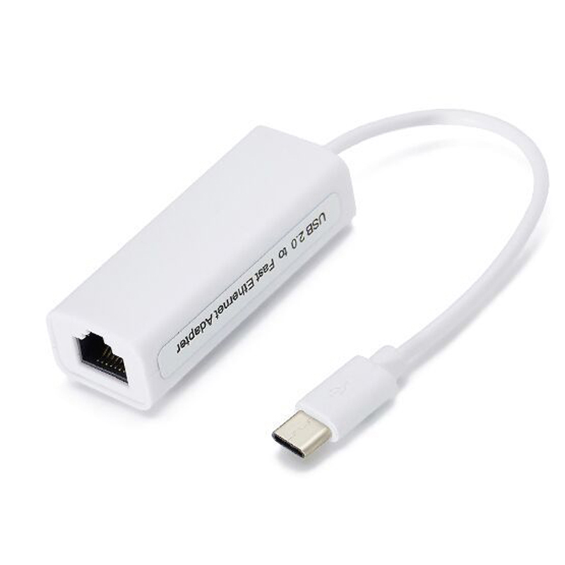 Divisor de Cable Ethernet USB a RJ45, adaptador de extensión, tarjeta de red Micro USB2.0 de 100Mbps para tableta, portátil, PC, ordenador Android