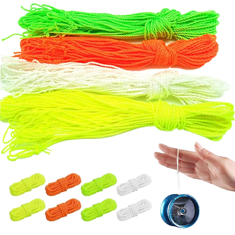 10 ~ 50 Stück Yoyo Saiten Ersatz Wettbewerb Souvenirs Polyester Baumwolle Spiel Professionelles Zubehör für Anfänger Geschenke TMZ