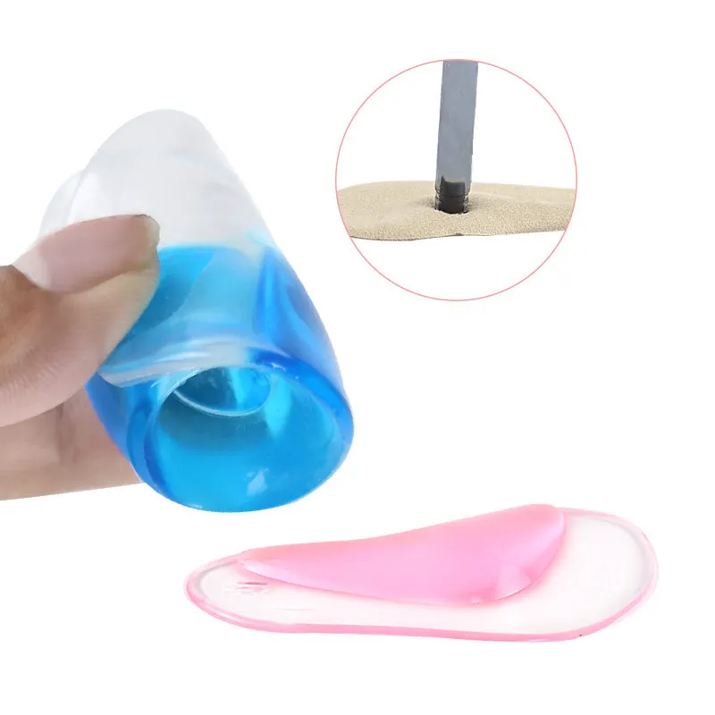 Flatfoot Orthotics Arch Support Insoles Silicone High Heels Flat Shoes Insoles Unisex 2Pcs/4Pcs