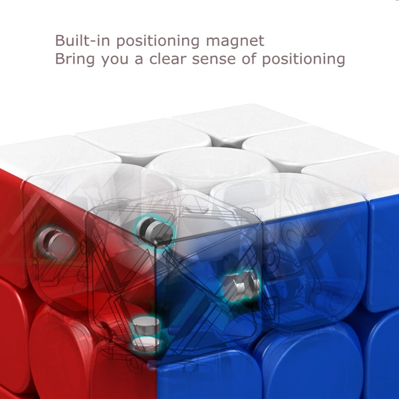 Moyu Cube Magnetic 4X4X4 Cube, MOYU Meilong 4 M Từ Phiên Bản 4X4 Tốc Độ Cube Chuyên Nghiệp Magic Cube, 4X4 Cube Từ Đồ Chơi Moyu cube Magnetic 4x4x4 cube